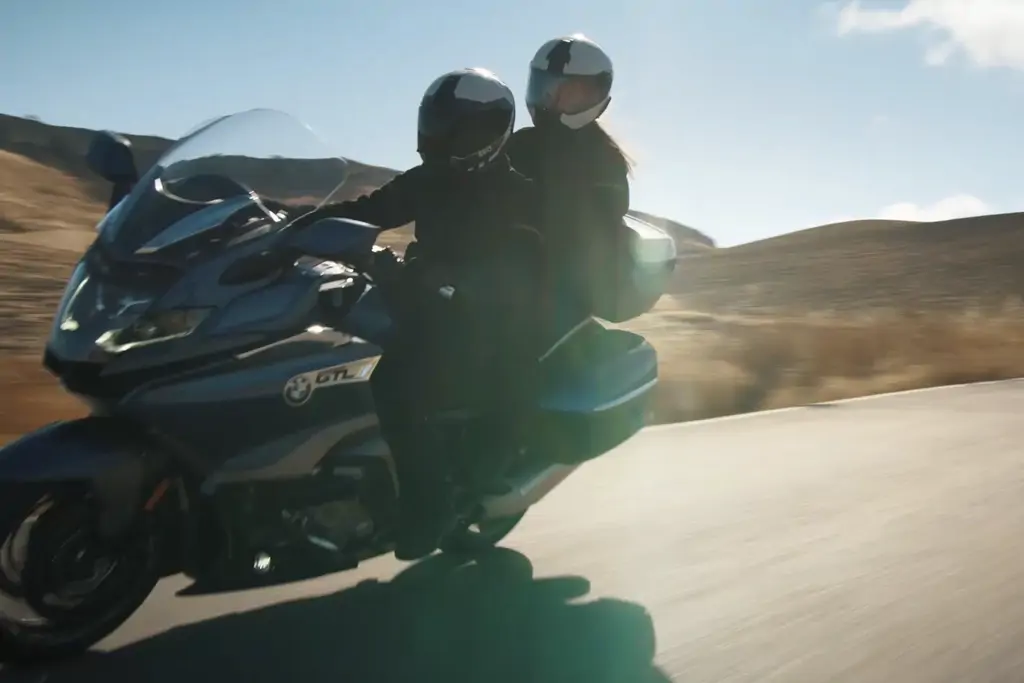 Tableau de bord numérique de la BMW K 1600 GTL