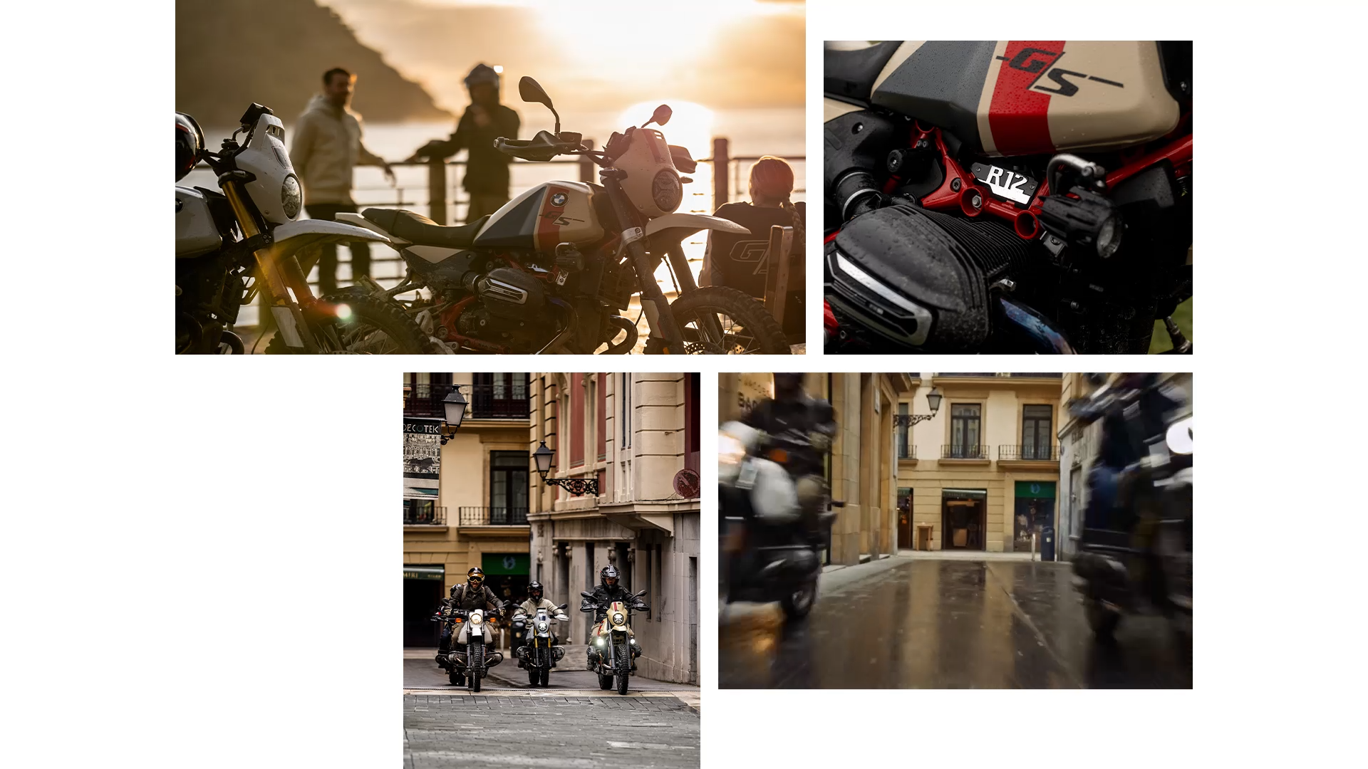 BMW Motorrad R 12 G/S vue de trois-quarts sur route