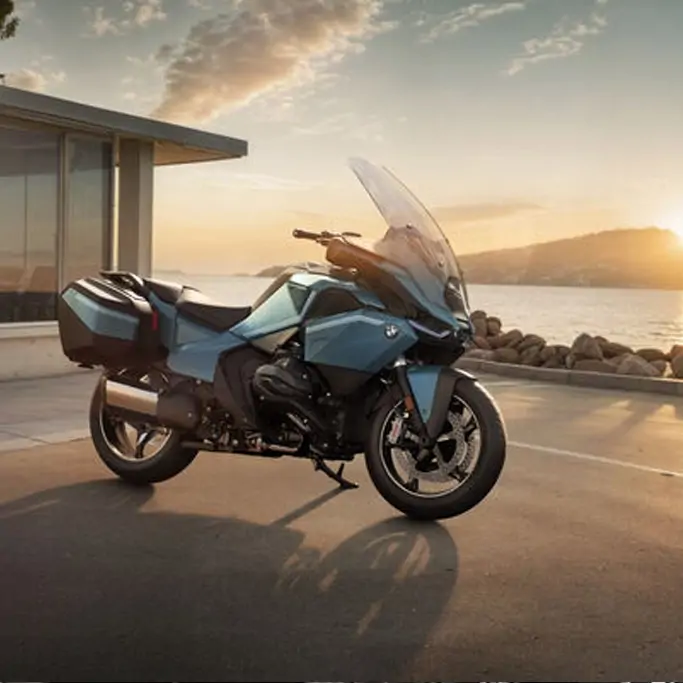 Selle et espace passager de la BMW R 1300 RT