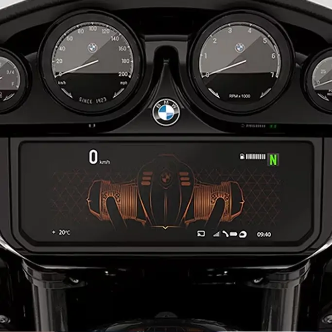 Valises intégrées de la BMW R 18 B