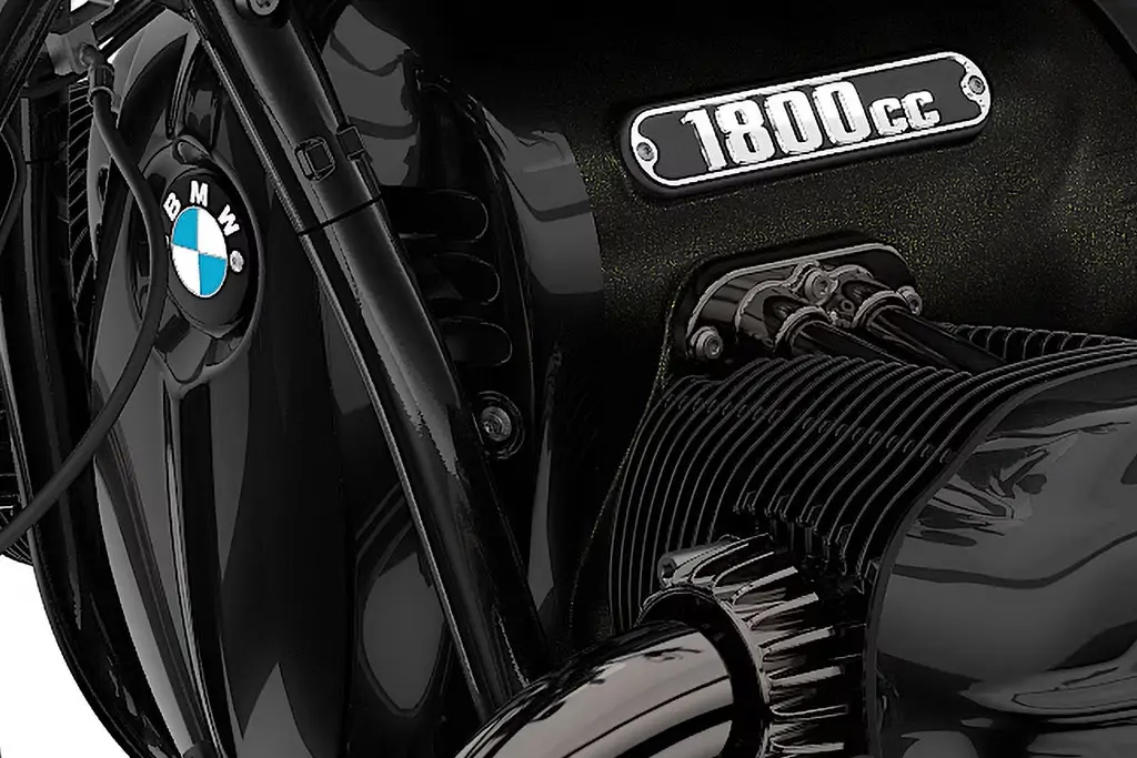 Détail du moteur boxer de la BMW R 18 Classic