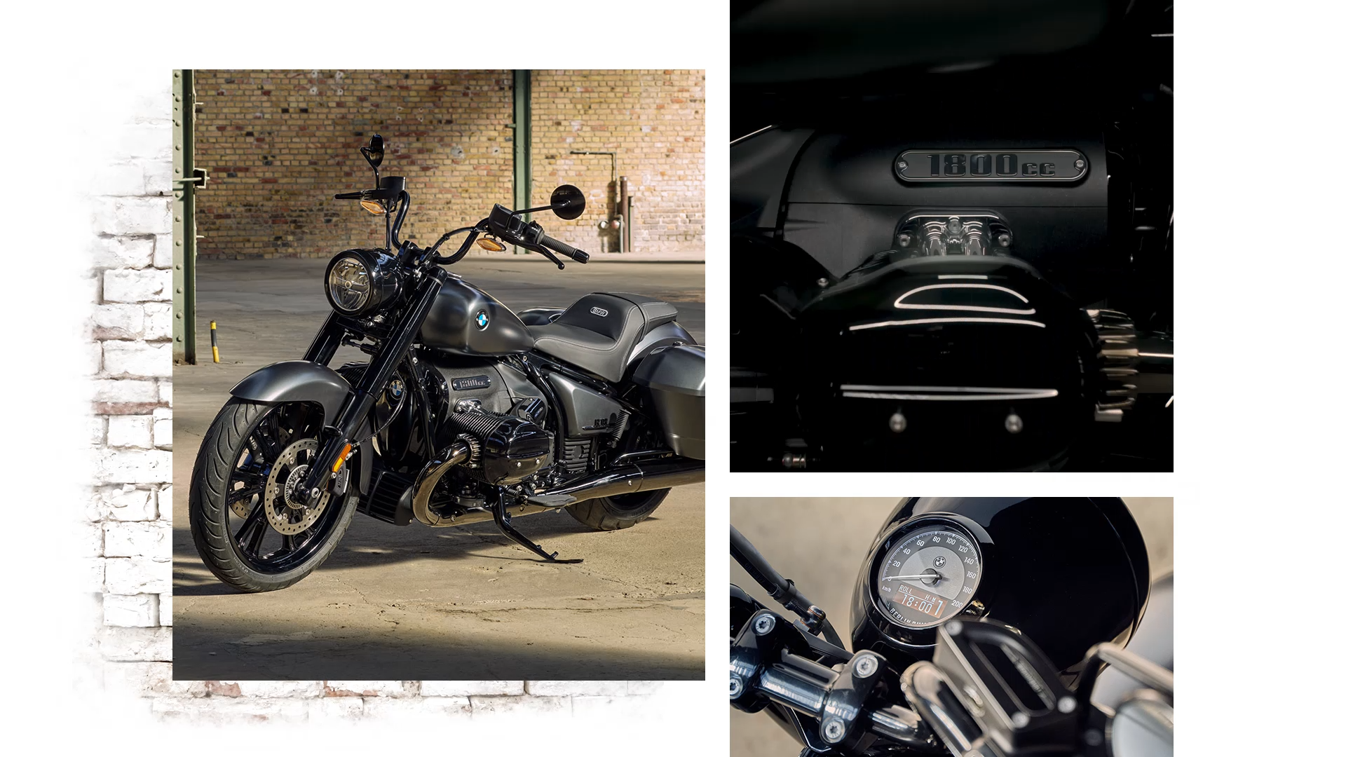 BMW R 18 Roctane vue de trois-quarts avant, en extérieur
