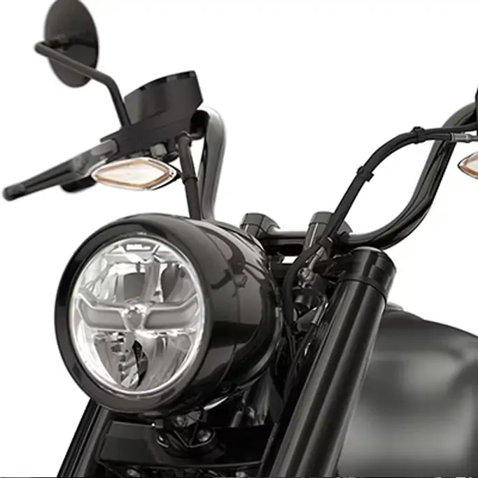 Silhouette arrière de la BMW R 18 Roctane