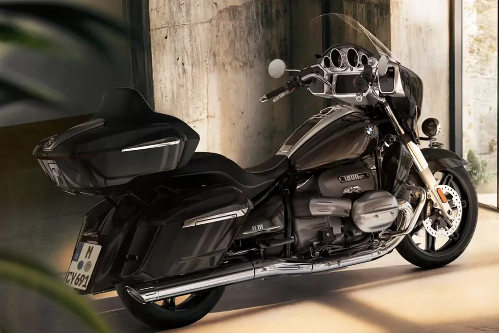 Tableau de bord numérique de la BMW R 18 Transcontinental