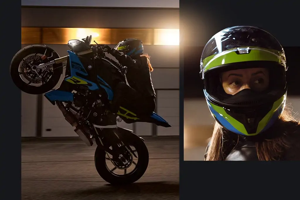 Tableau de bord numérique de la BMW S 1000 R