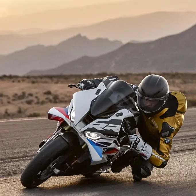 Jante et frein avant de la BMW S 1000 RR