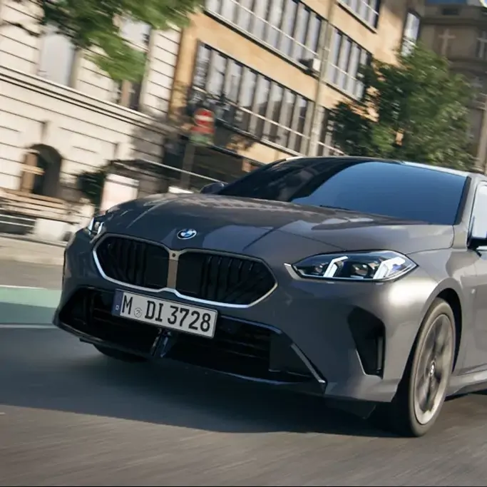 Détail des feux arrière LED de la BMW Série 1