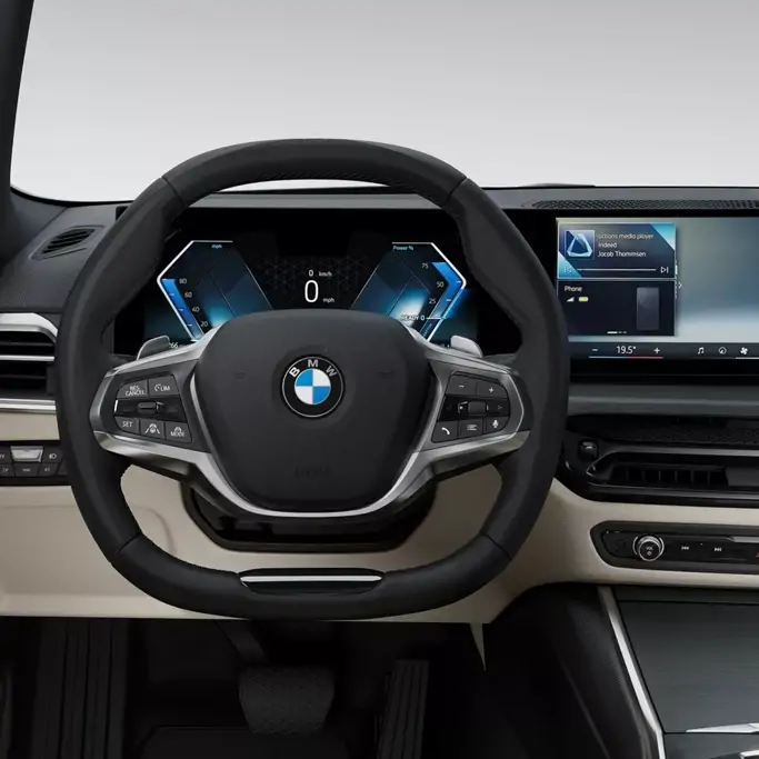 Détail de la calandre BMW Série 3