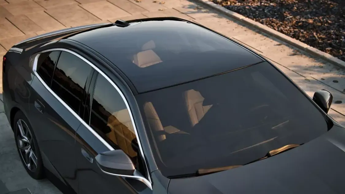 Intérieur luxueux de la BMW Série 5 avec écran central
