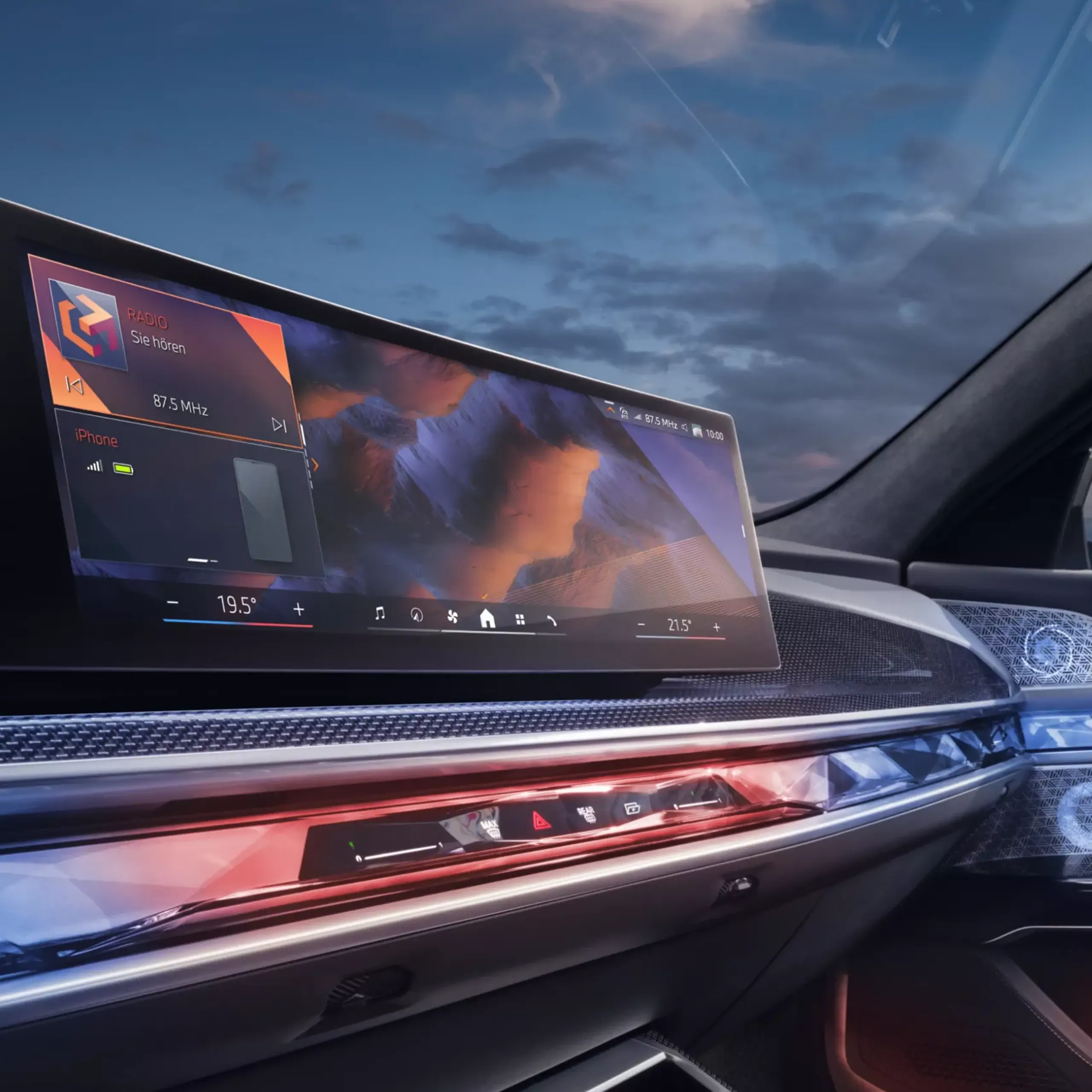 Tablette tactile arrière pour passagers BMW Série 7