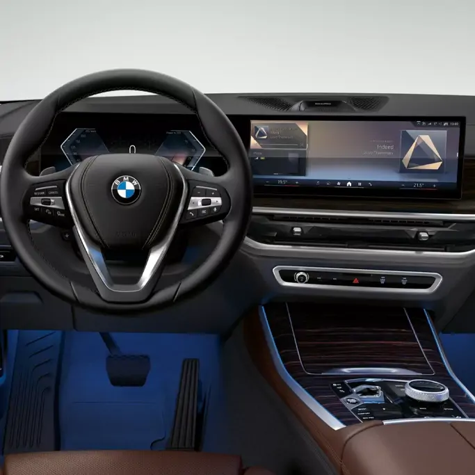 Détail des feux arrière LED du BMW X5