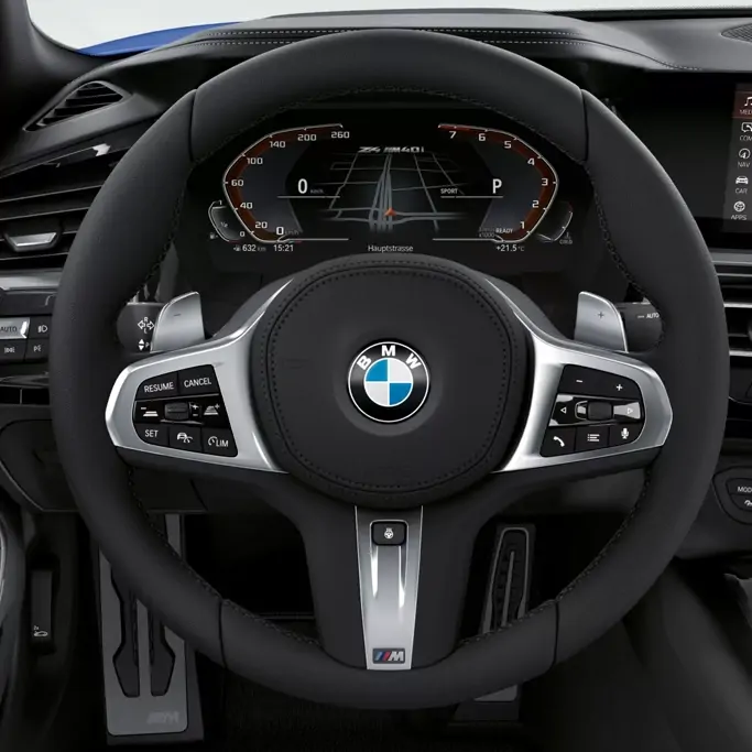 Vue arrière de la BMW Z4 avec feux LED