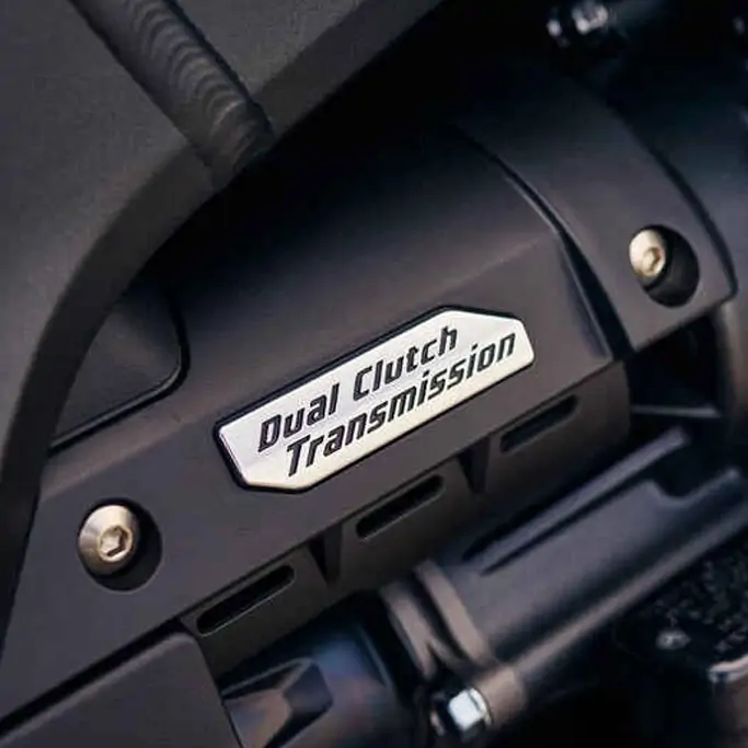 Détail du moteur de la Honda Gold Wing Touring DCT Airbag