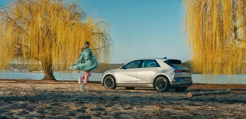 Tableau de bord digital de la Hyundai IONIQ 5