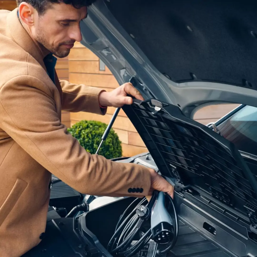 Détail des jantes aérodynamiques de la Hyundai IONIQ 5