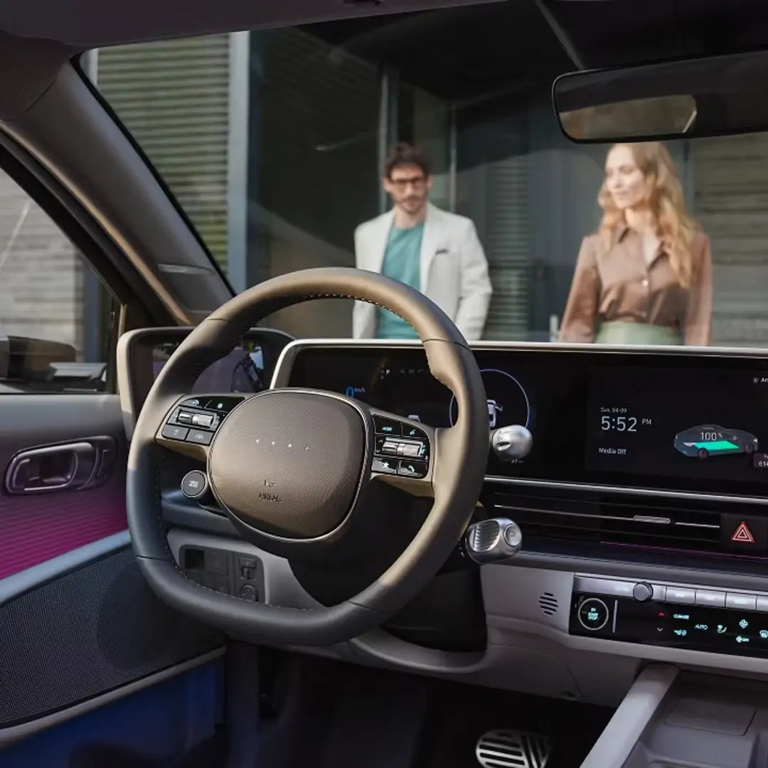 Console centrale high-tech de la Hyundai IONIQ 6