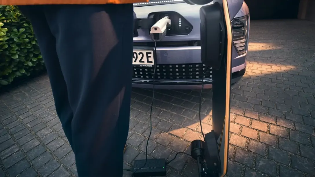 Détail des feux arrière du Hyundai KONA Electric