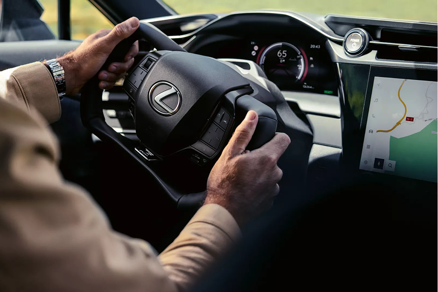 Toit panoramique du Lexus RZ 2026