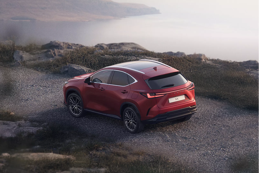 Détail de la calandre signature du Lexus NX 2026