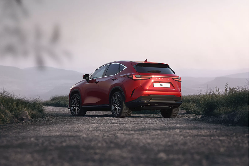Jantes alliage du Lexus NX 2026 en gros plan