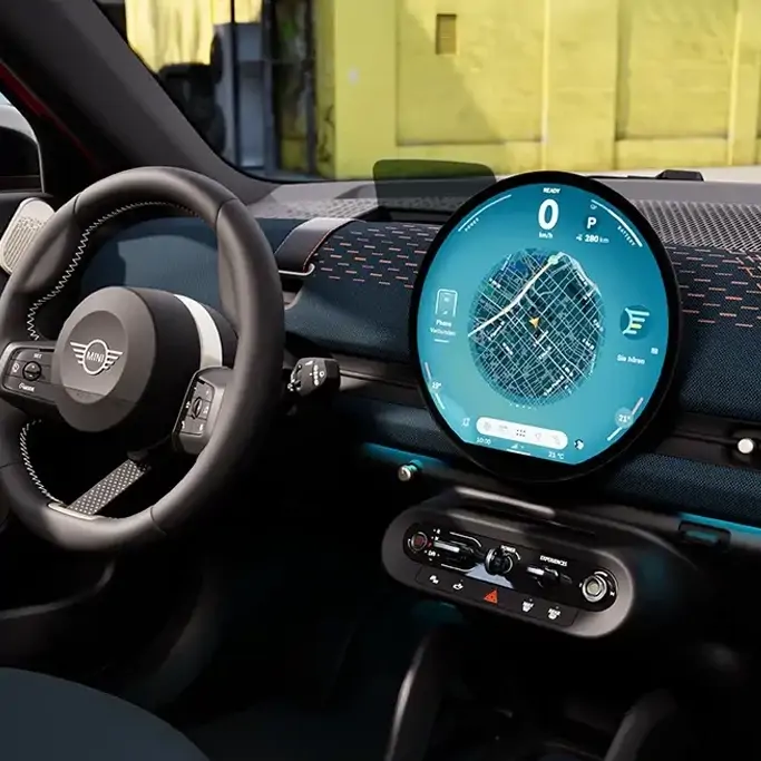 Détail des jantes exclusives du Mini Aceman électrique