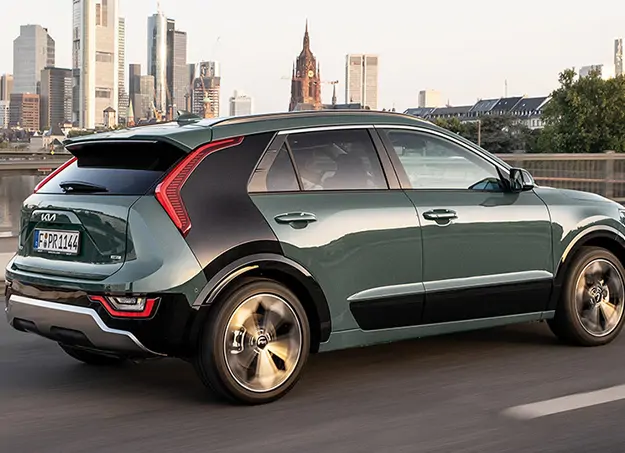 Intérieur moderne du Kia Niro avec écran tactile central