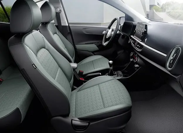 Détail des feux arrière LED de la Kia Picanto