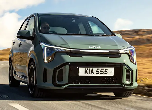 Coffre spacieux de la Kia Picanto ouvert