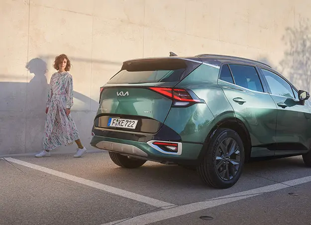 Intérieur spacieux et moderne du Kia Sportage
