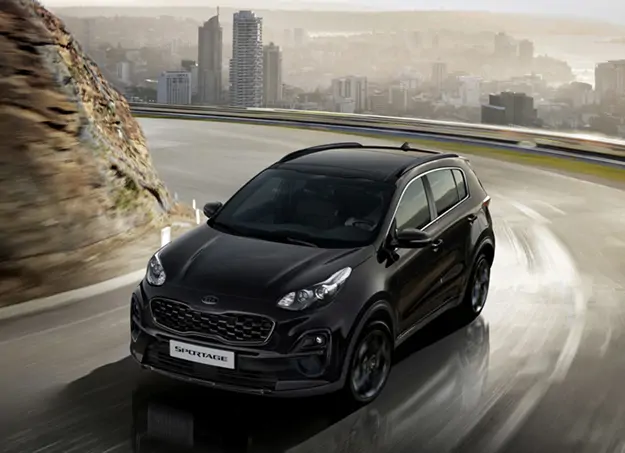 Écran tactile et commandes du Kia Sportage hybride