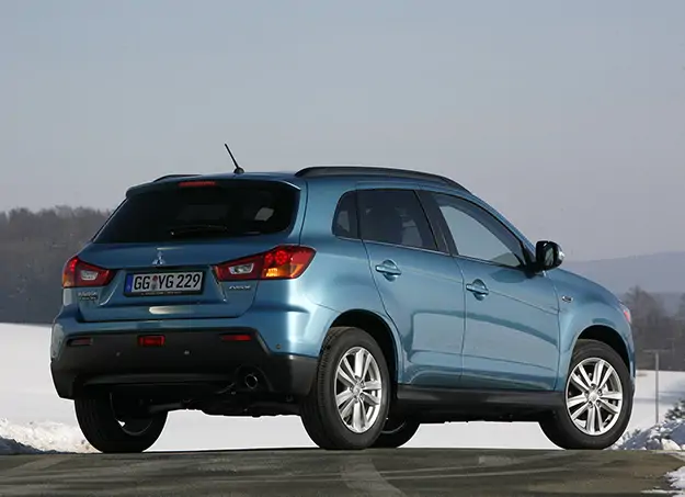 Intérieur du Mitsubishi ASX avec écran tactile et finitions modernes