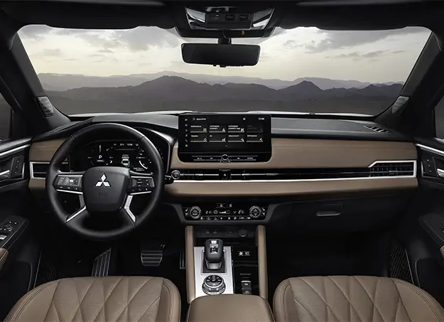 Mitsubishi Outlander en conduite tout-terrain