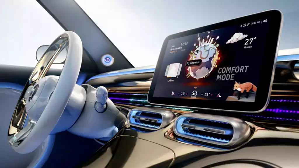 intérieur de la smart concept #1
