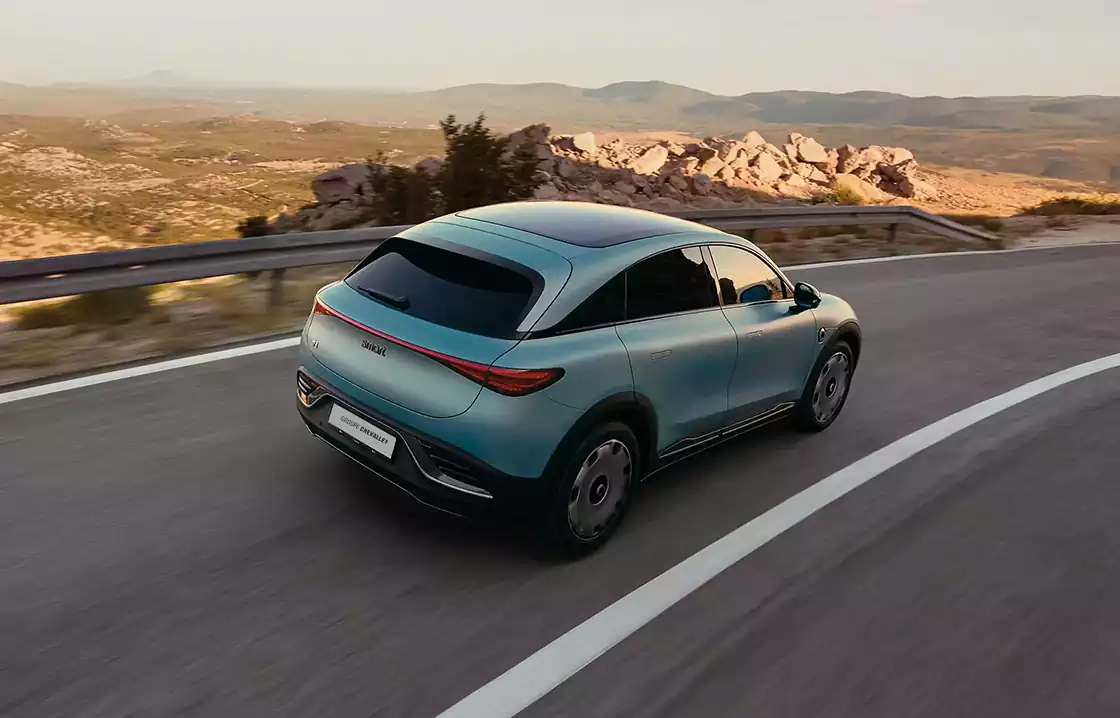 smart #3 sur la route