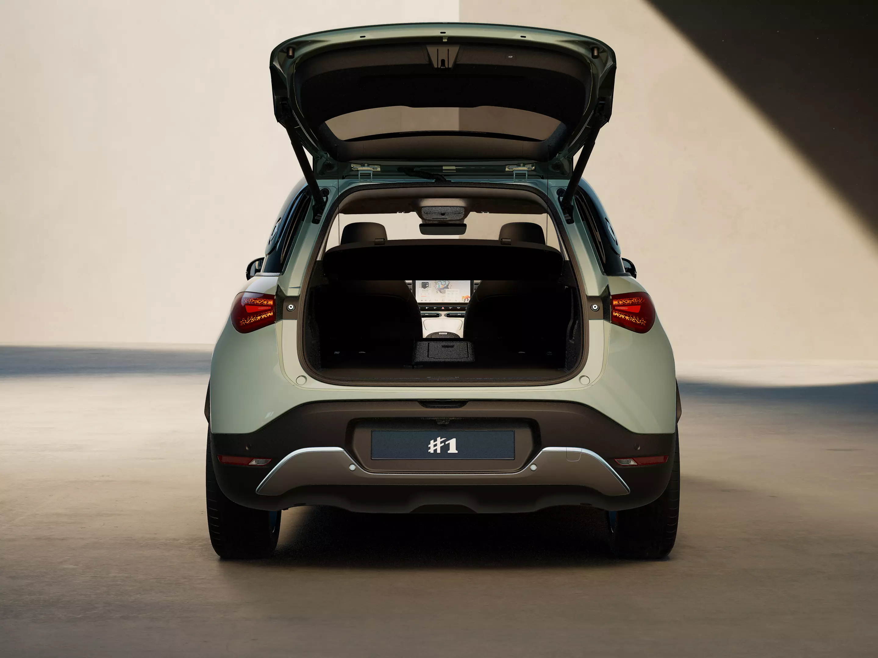 Smart de Willermin - smart #1 - vue coffre