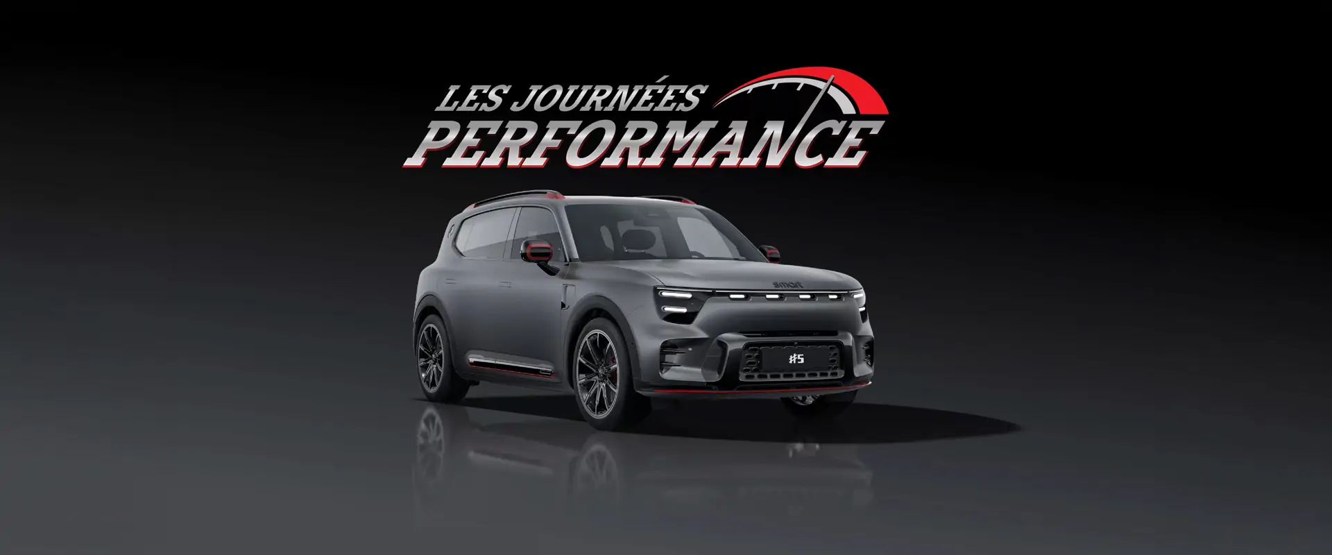 Profitez de jusqu'à 8000€ de remise sur la smart #5 lors des Journées Performance