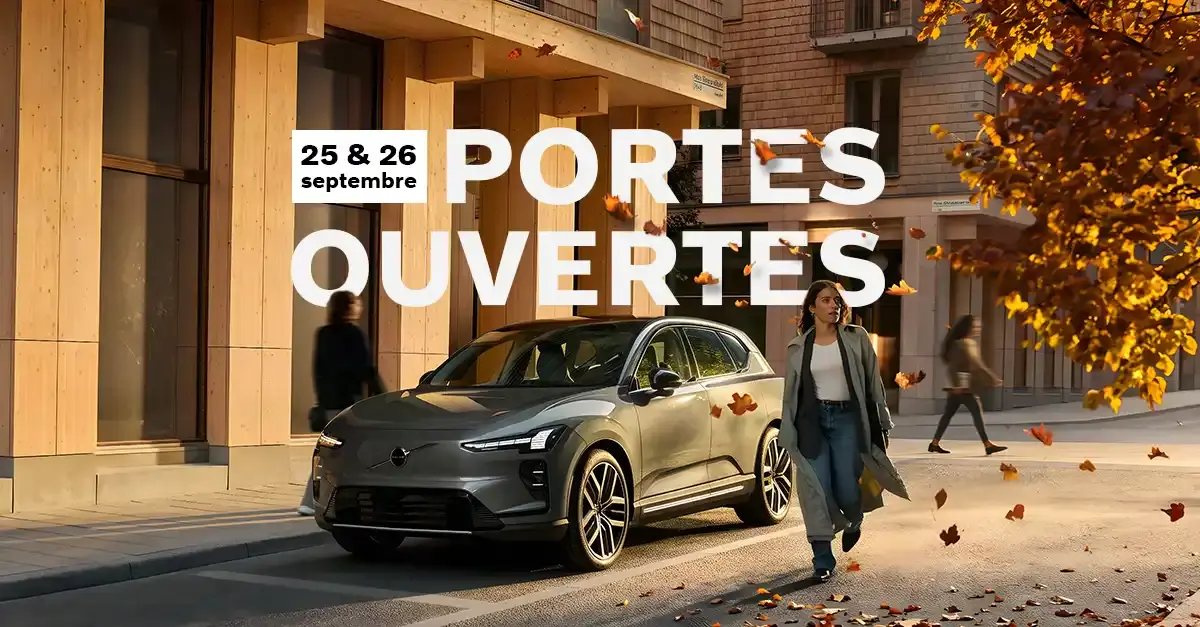 Portes ouvertes Volvo <br>25 & 26 septembre.