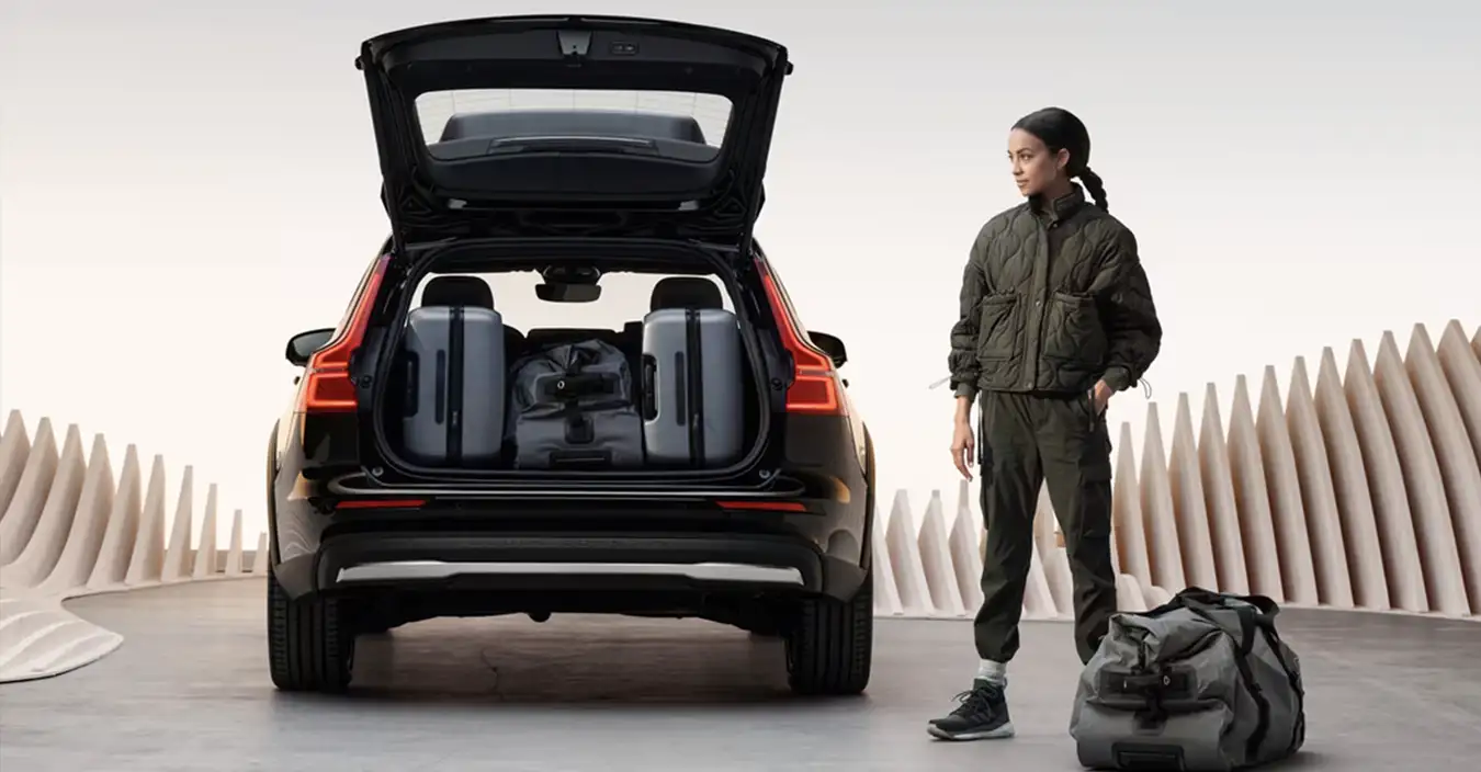 Volvo Chevalley - V60 Crosscountry Vue arrière coffre dimensions