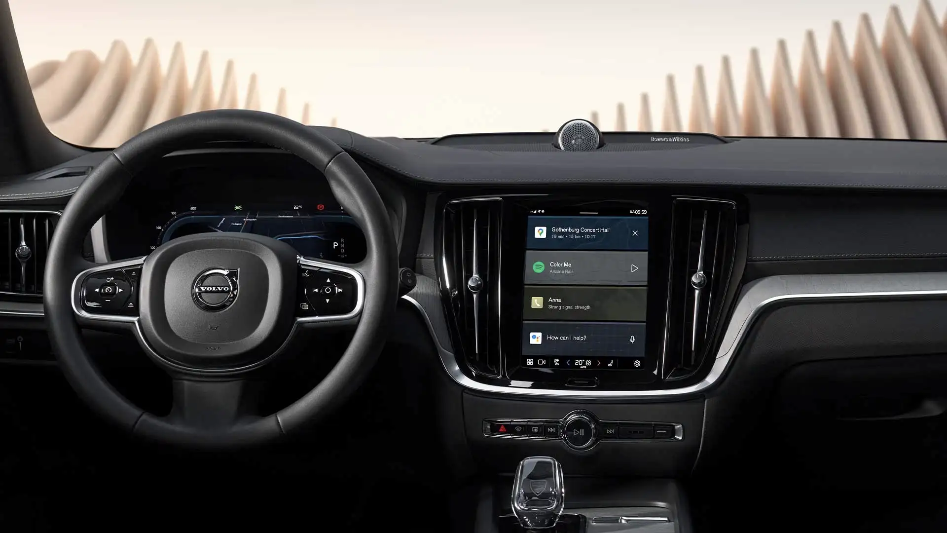 Volvo Chevalley - V60 Crosscountry Vue intérieur tableau de bord