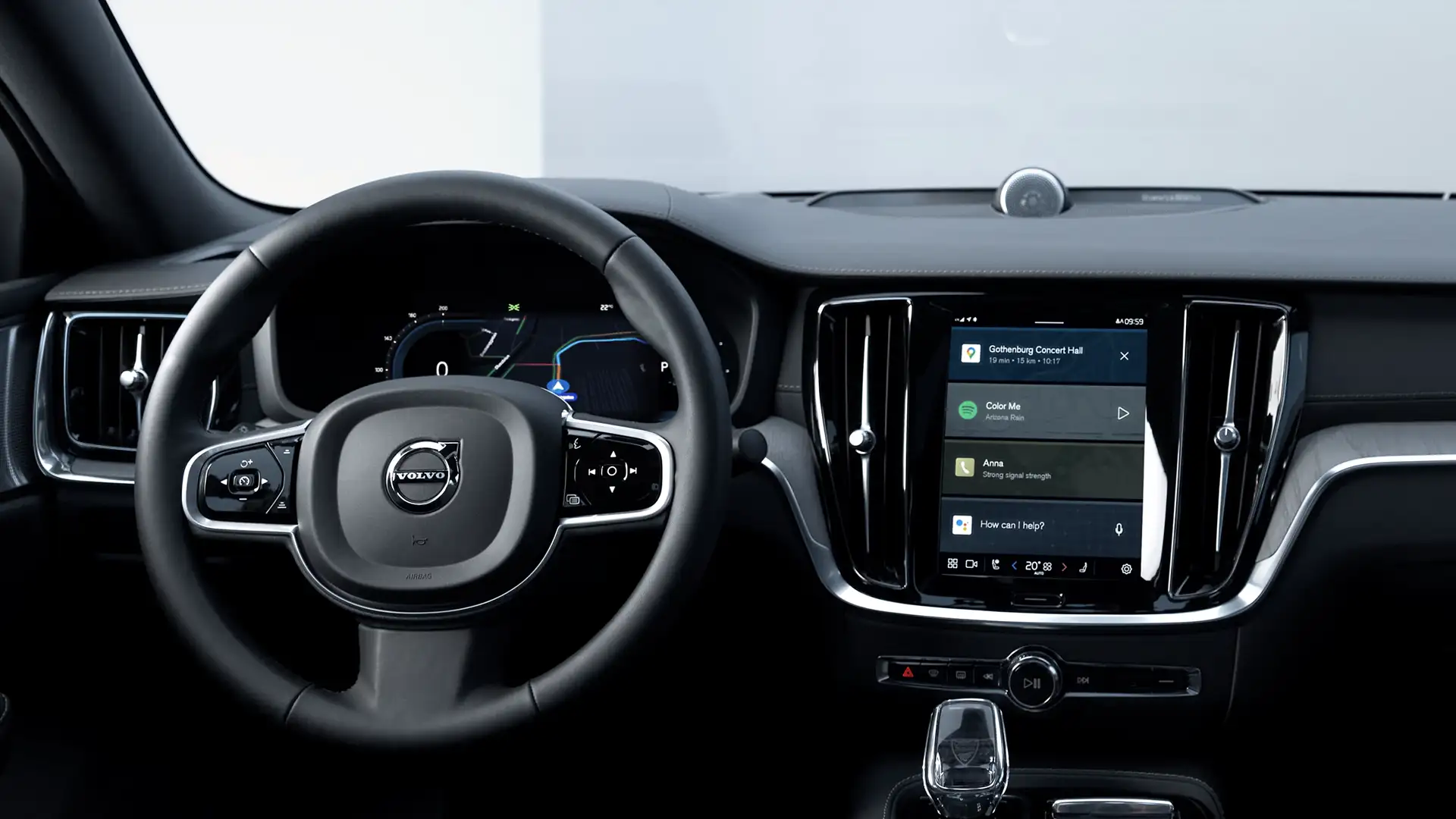 Volvo Chevalley - S60 Recharge Vue avant conducteur