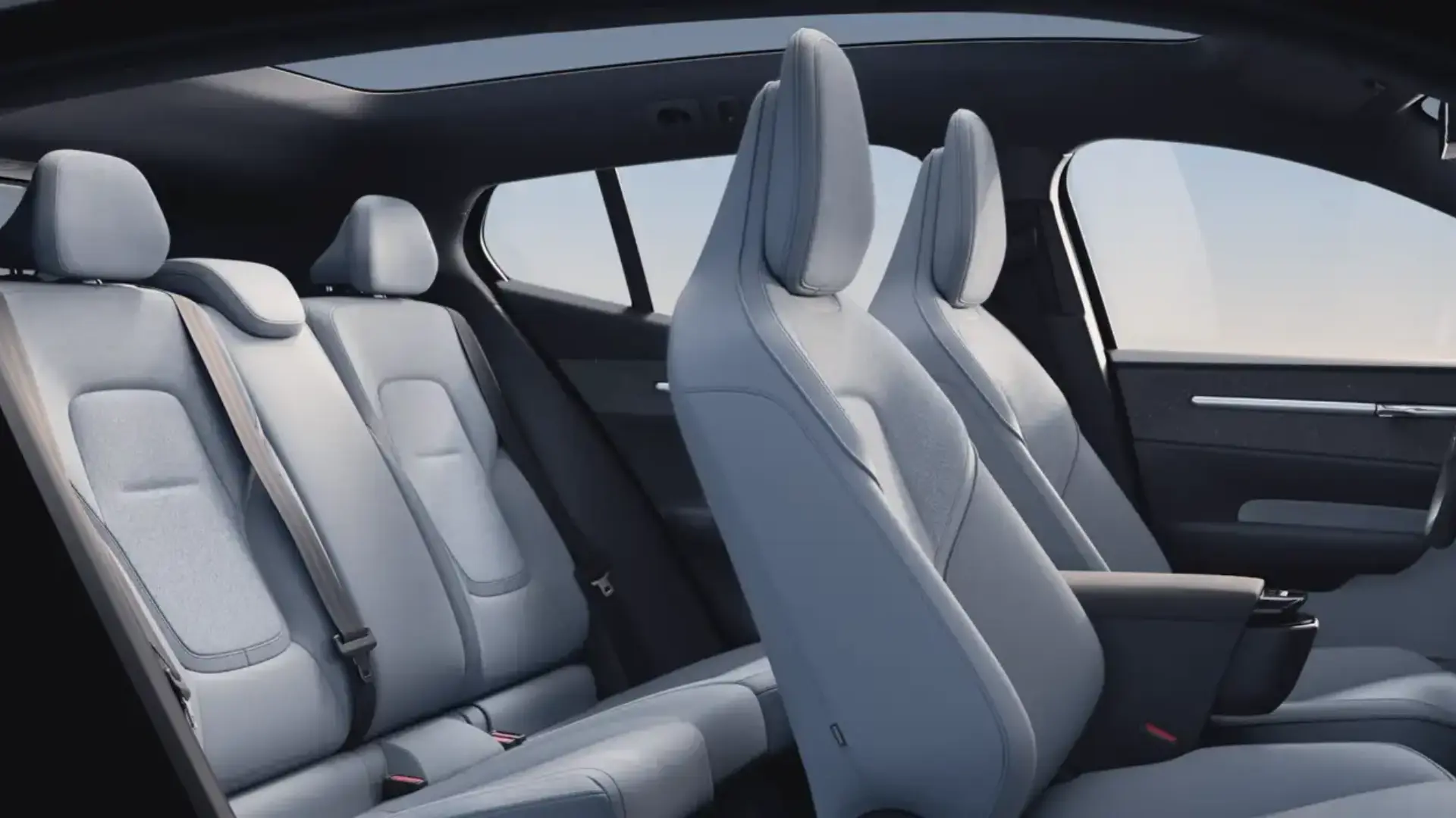 Volvo Chevalley - EX30 vue intérieur assise 