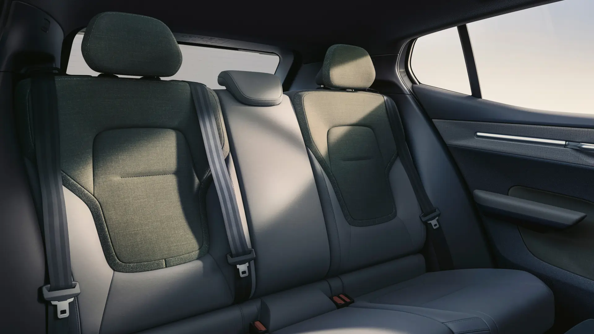 Volvo Chevalley - EX30 vue intérieur sièges arrière