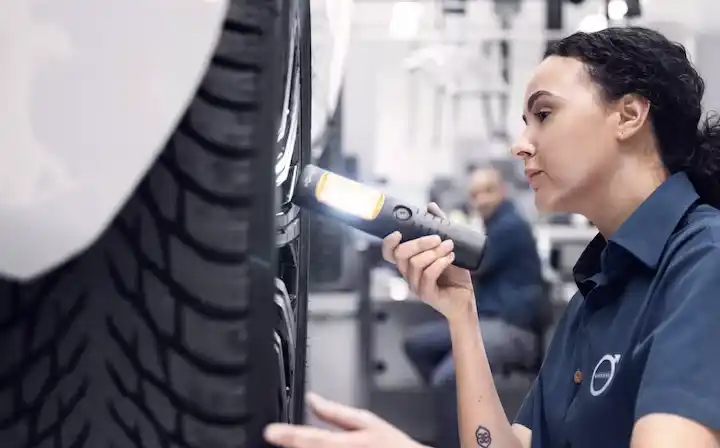 Contrôle qualité Volvo de 100 points des occasions volvo selekt