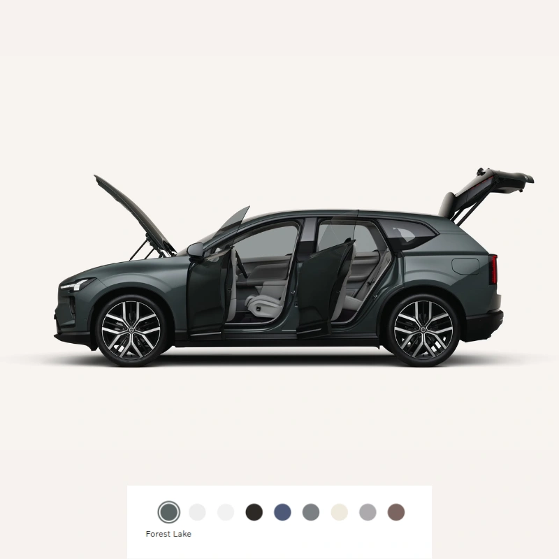 Volvo EX60 - Vue côté