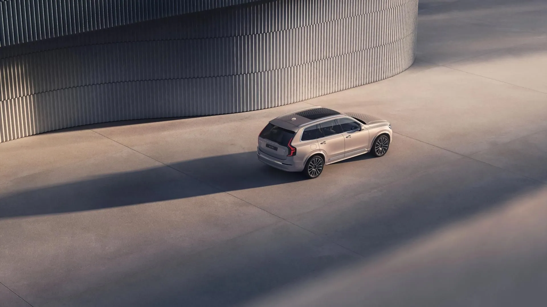 Volvo Chevalley - XC90 Vue extérieure conduite
